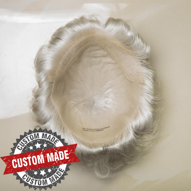 Hybrid-Skin Lace Front Hair System - Custom Made